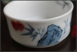 窯變手繪竹杯 茶道藝術中的精品茶具